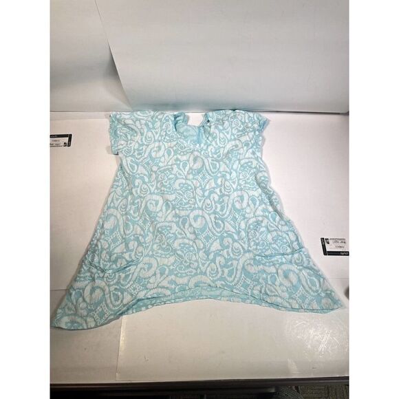 Fresh Produce Shirt Cut Out Back Shoulders Wander Twin Short Sleeves XL - Picture 9 of 13